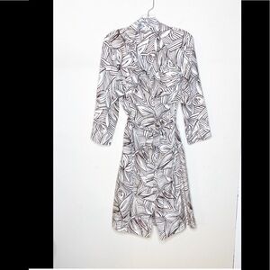 AGNONA Silk Shirt Dress Exquisite Luxury White